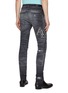 Back View - Click To Enlarge - AMIRI - Staggered Logo Distressed Jeans