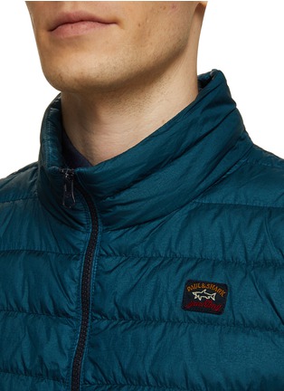 Detail View - Click To Enlarge - PAUL & SHARK - High Neck Ultralight Vest