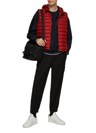 Figure View - Click To Enlarge - PAUL & SHARK - High Neck Ultralight Vest