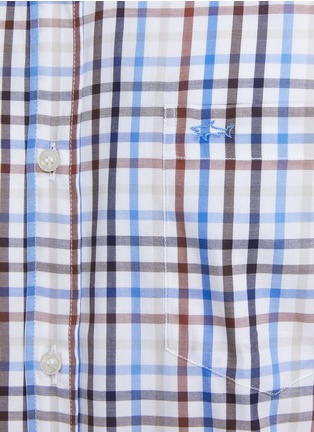  - PAUL & SHARK - Chequered Cotton Twill Shirt