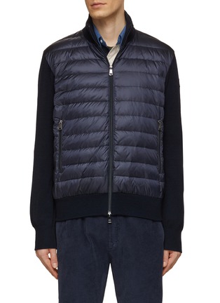 Main View - Click To Enlarge - PAUL & SHARK - Knit Puffer Jacket