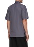 Back View - Click To Enlarge - MAISON MARGIELA - Short Sleeve Cotton Shirt