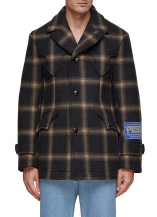 Main View - Click To Enlarge - MAISON MARGIELA - X Pendleton Check Wool Jacket
