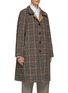 Detail View - Click To Enlarge - MAISON MARGIELA - Patchwork Shoulder Reversible Trench Coat