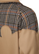 MAISON MARGIELA, Patchwork Shoulder Reversible Trench Coat