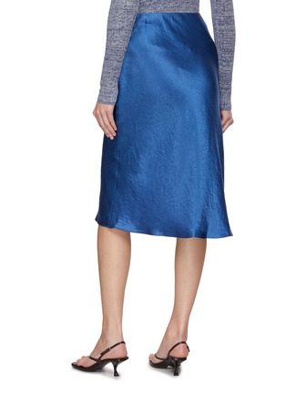 Back View - Click To Enlarge - VINCE - Silky Slip Skirt