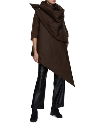 Figure View - Click To Enlarge - RICK OWENS  - Cape Sleeve Minerva T-Shirt
