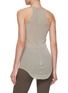 Back View - Click To Enlarge - RICK OWENS  - Basic Ribbed Knit Tank Top