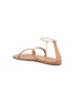  - ANCIENT GREEK SANDALS - Ankle Wrap Pearl Anklet Sandals