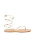 Main View - Click To Enlarge - ANCIENT GREEK SANDALS - Celia Ankle Wrap Sandals