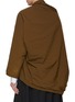 Back View - Click To Enlarge - Y'S - Asymmetrical Puffer Cape