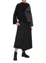 Figure View - Click To Enlarge - Y'S - Two Way Skirt Pants