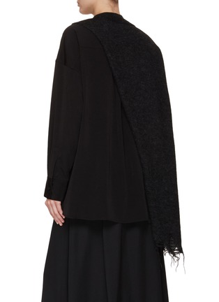 Back View - Click To Enlarge - Y'S - Knit Combi Shirt
