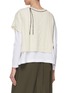 Back View - Click To Enlarge - Y'S - One Shoulder Knit Top