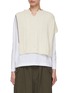 Main View - Click To Enlarge - Y'S - One Shoulder Knit Top
