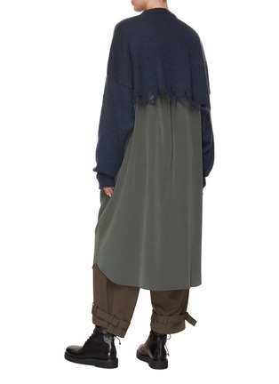 Back View - Click To Enlarge - Y'S - Knit Long Shirt