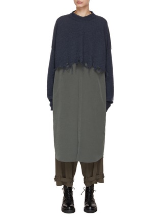 Main View - Click To Enlarge - Y'S - Knit Long Shirt