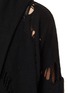  - Y'S - Distressed Knit Coat