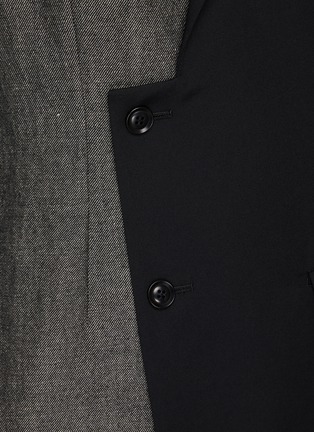  - Y'S - Asymmetrical Notch Lapel Blazer