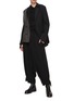 Figure View - Click To Enlarge - Y'S - Asymmetrical Notch Lapel Blazer