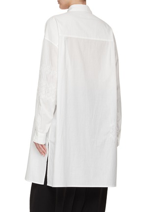 Back View - Click To Enlarge - Y'S - Detachable Front Long Shirt