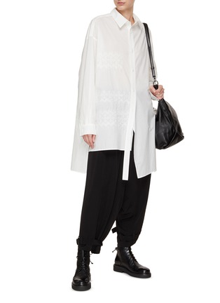 Figure View - Click To Enlarge - Y'S - Detachable Front Long Shirt