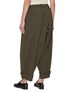 Back View - Click To Enlarge - Y'S - Gathered Hem Belted Pants