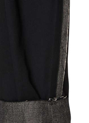  - Y'S - Raw Edge Roll Cuff Pants