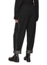 Back View - Click To Enlarge - Y'S - Raw Edge Roll Cuff Pants