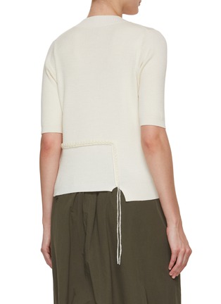 Back View - Click To Enlarge - Y'S - Braided Detail Top