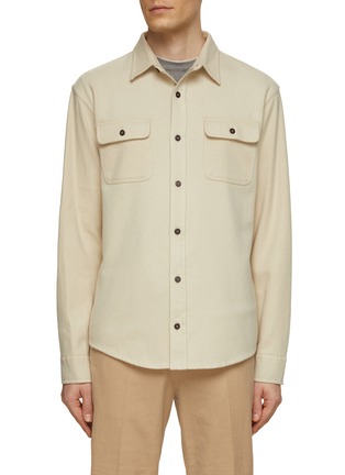 Main View - Click To Enlarge - PAUL & SHARK - Chest Pockets Shirt