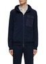 Main View - Click To Enlarge - PAUL & SHARK - Chest Pocket Cotton Hoodie