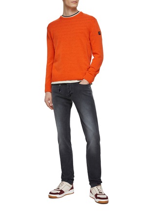 Figure View - Click To Enlarge - PAUL & SHARK - Ecowool Crewneck Sweater