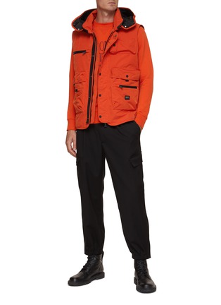 Figure View - Click To Enlarge - PAUL & SHARK - Front Pockets Packable Hood Vest