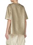 Back View - Click To Enlarge - THE FRANKIE SHOP - Jones Sequined Boxy T-Shirt
