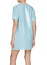 Back View - Click To Enlarge - THE FRANKIE SHOP - Riley Sequined T-Shirt Mini Dress