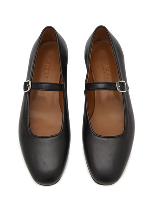 Detail View - Click To Enlarge - LE MONDE BERYL - Almond Toe Leather Mary Jane