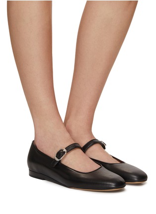 Figure View - Click To Enlarge - LE MONDE BERYL - Almond Toe Leather Mary Jane
