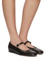 Figure View - Click To Enlarge - LE MONDE BERYL - Almond Toe Leather Mary Jane