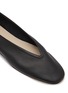 Detail View - Click To Enlarge - LE MONDE BERYL - Luna Almond Toe Leather Ballerina Flats