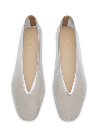 Detail View - Click To Enlarge - LE MONDE BERYL - Luna Mesh Ballerina Flats