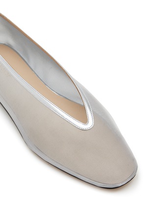 Detail View - Click To Enlarge - LE MONDE BERYL - Luna Mesh Ballerina Flats