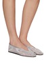 Figure View - Click To Enlarge - LE MONDE BERYL - Luna Mesh Ballerina Flats