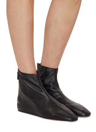 Figure View - Click To Enlarge - LE MONDE BERYL - Luna Leather Ankle Boots