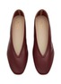 Detail View - Click To Enlarge - LE MONDE BERYL - Luna Leather Ballerina Flats