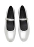 Detail View - Click To Enlarge - LE MONDE BERYL - Almond Toe Leather Mary Jane