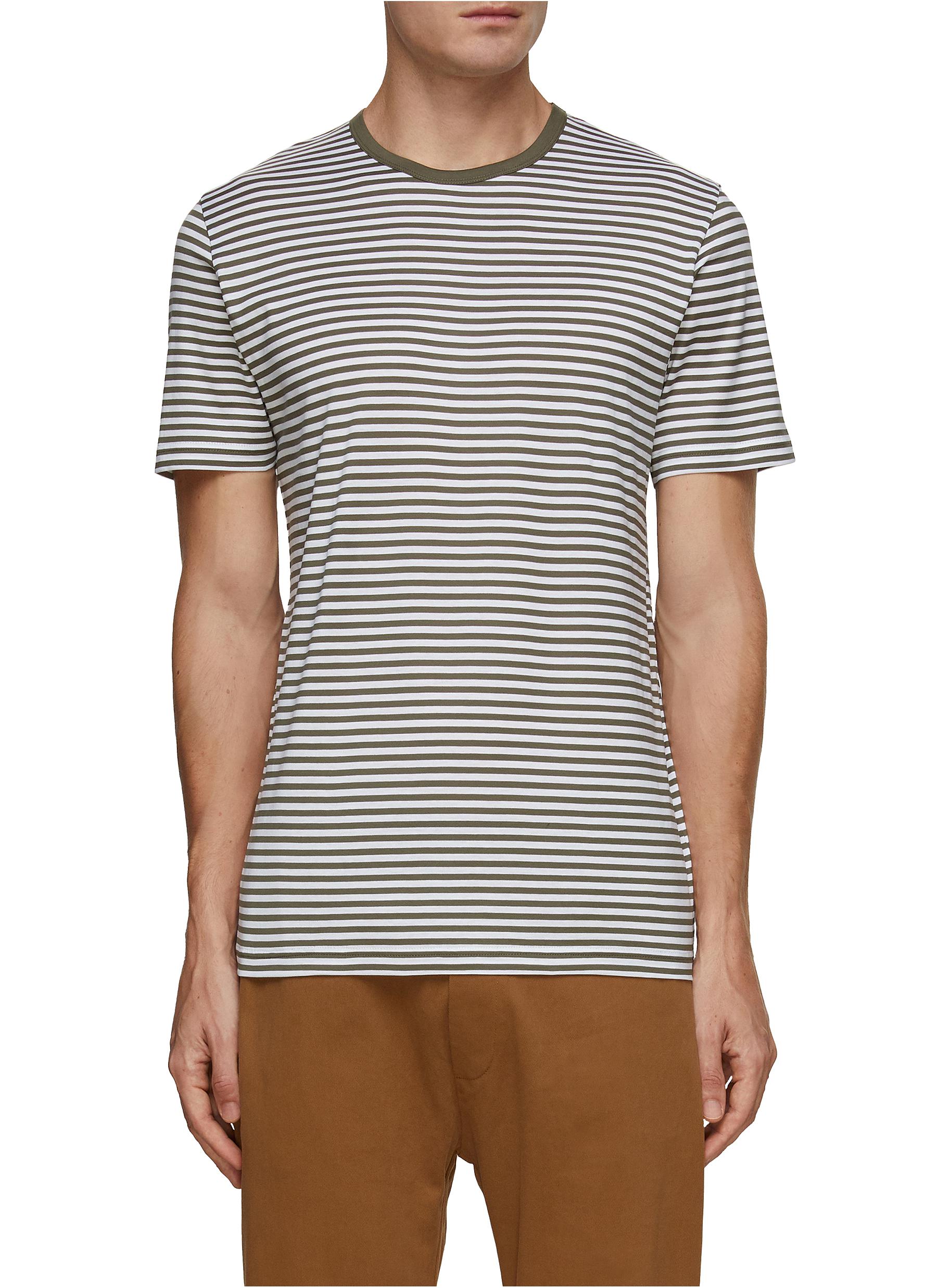 Striped Supima Cotton T-Shirt