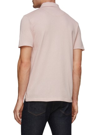 Back View - Click To Enlarge - SUNSPEL - Riviera Cotton Polo Shirt