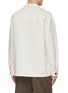Back View - Click To Enlarge - SUNSPEL - Button Front Cotton Linen Jacket