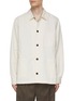 Main View - Click To Enlarge - SUNSPEL - Button Front Cotton Linen Jacket